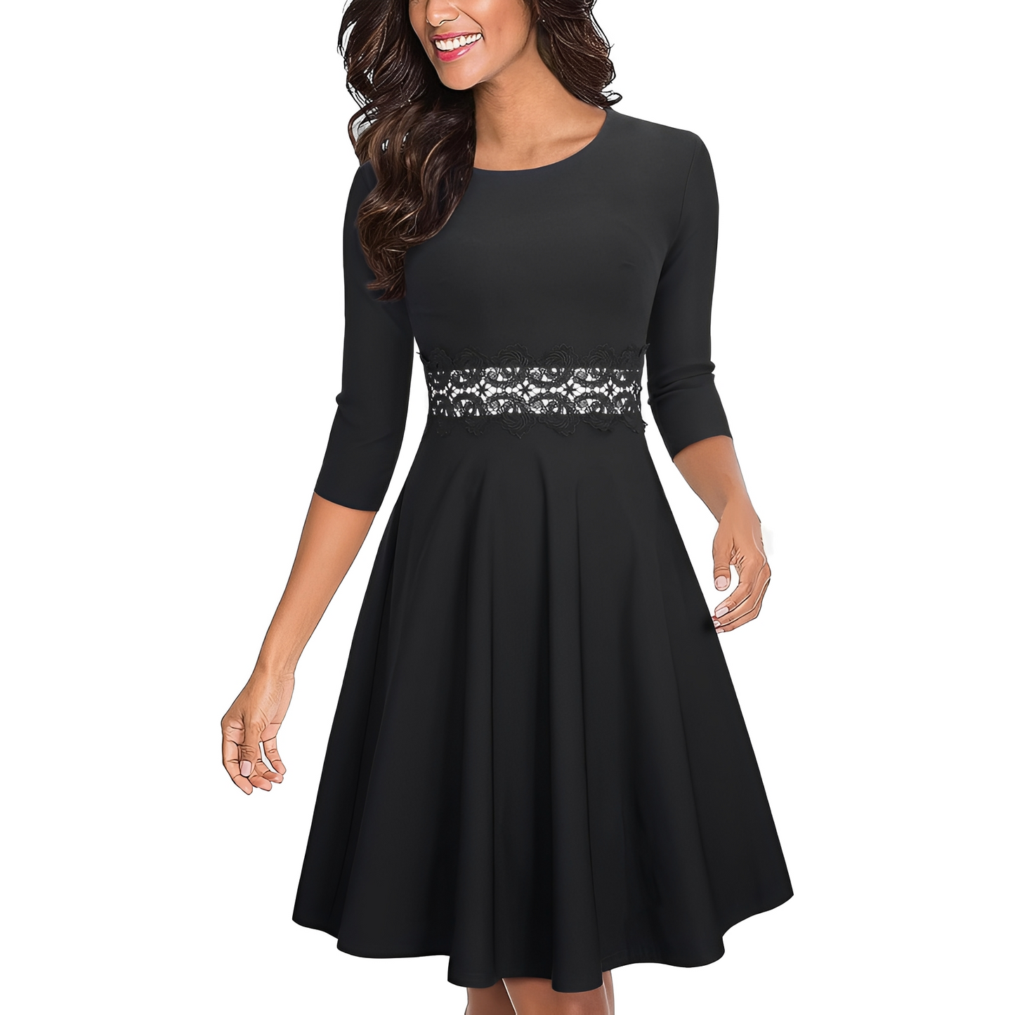 Marie - Elegantes, figurschmeichelndes Damenkleid