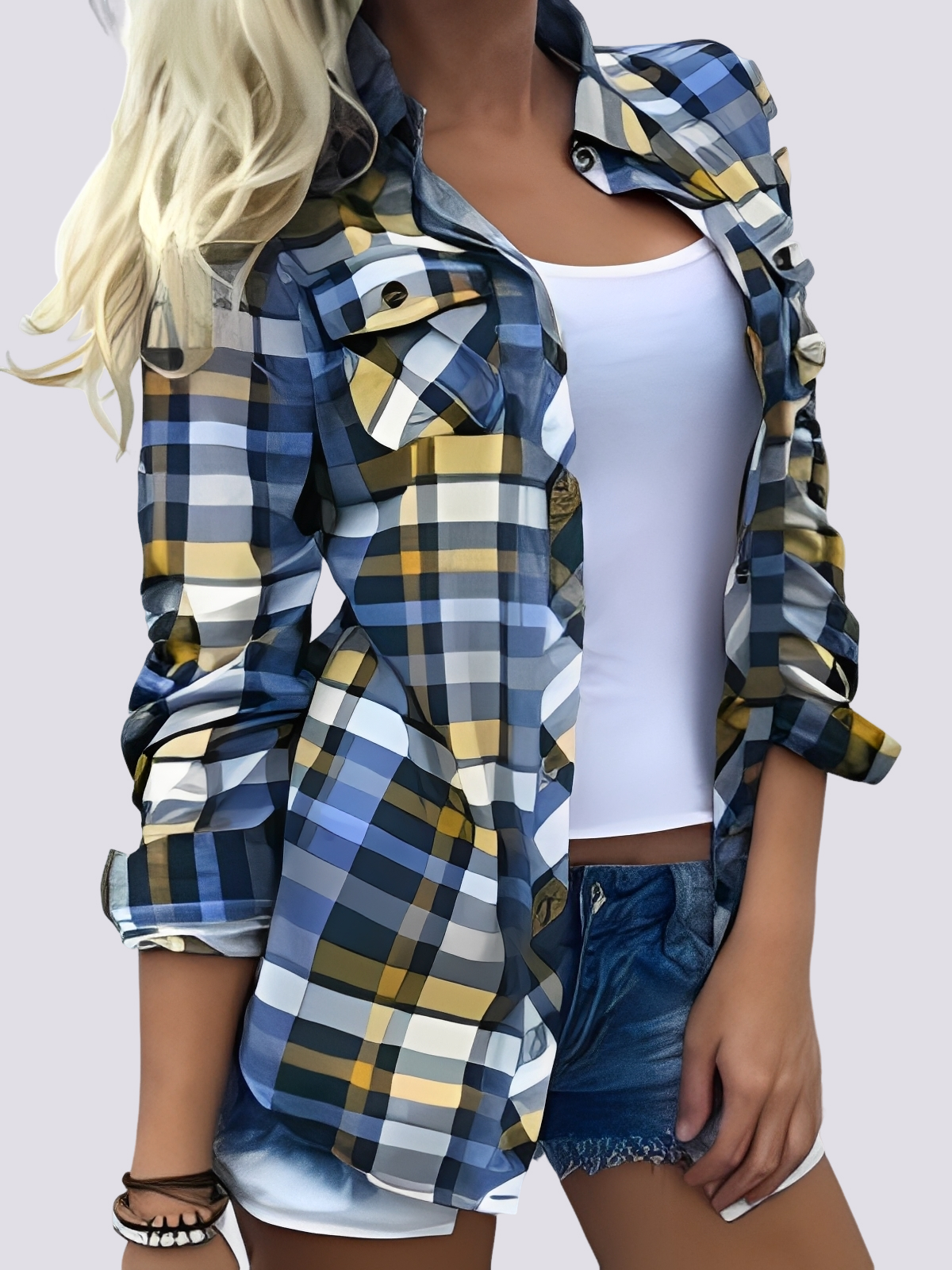 Charlotte - Langarmshirt in kräftigen Farben