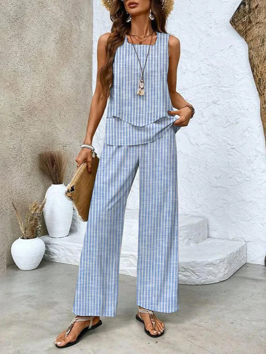 Abigail - Stilvolles Damen Zweiteiler Set