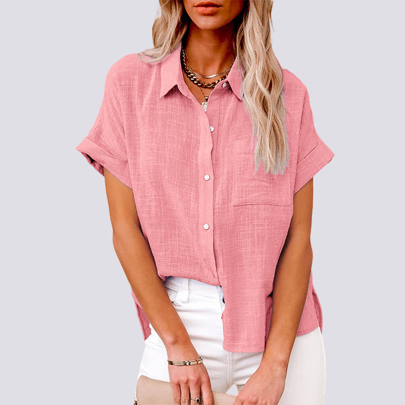Nicole - Kurzarmshirt mit Tasche
