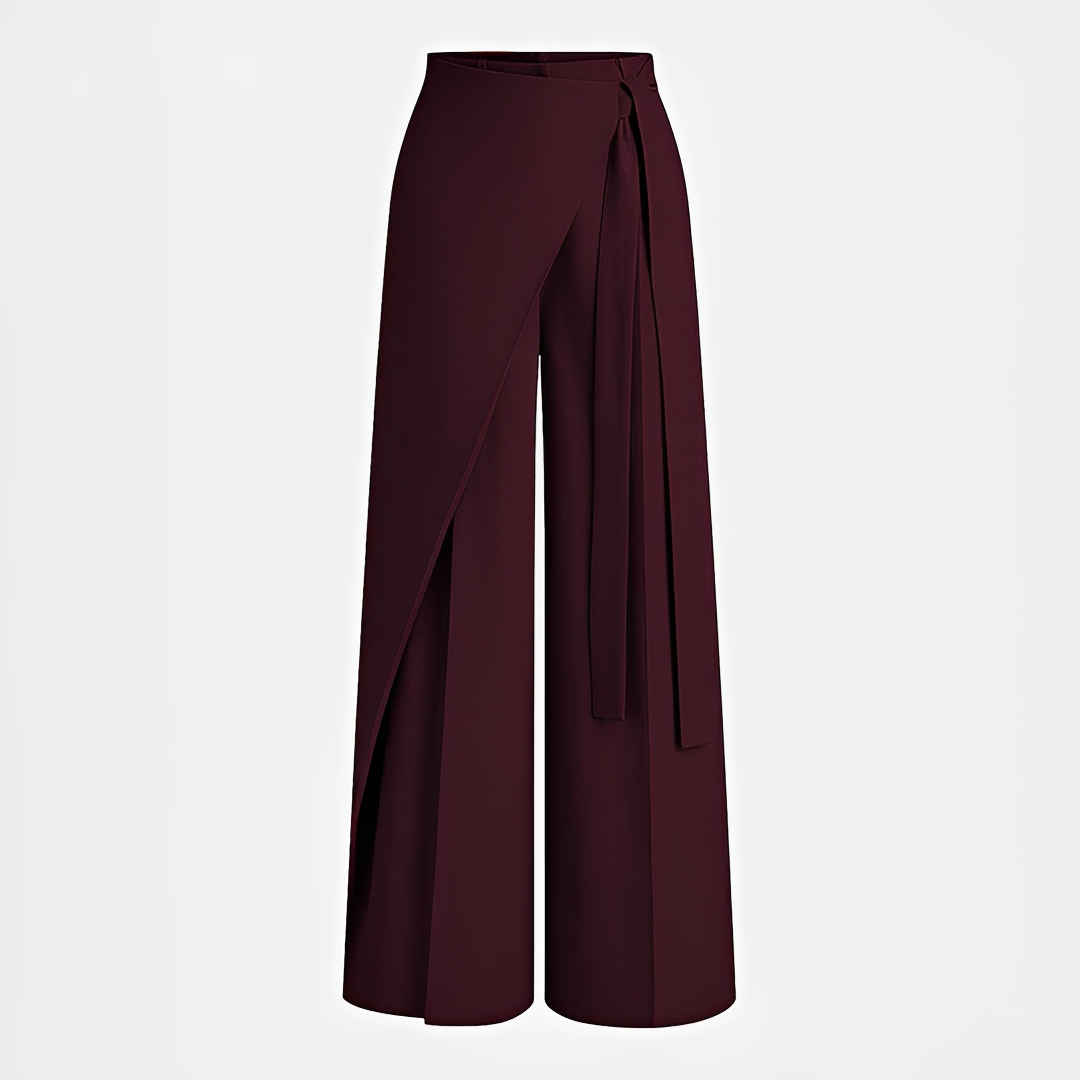 Leilani - Asymmetrische weite Bein Hosen