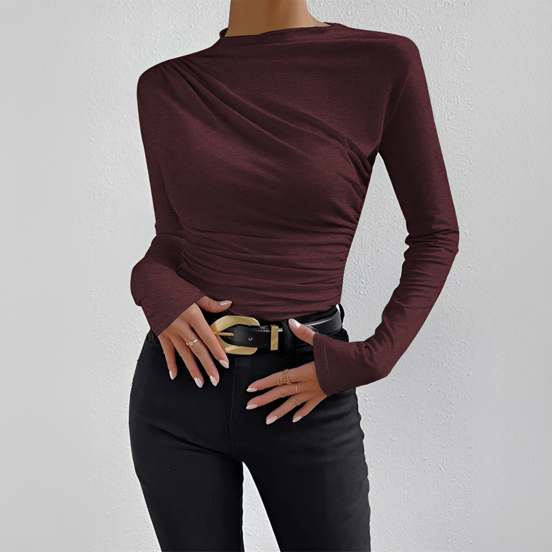 Rochelle - Elegante Langarm-Tops