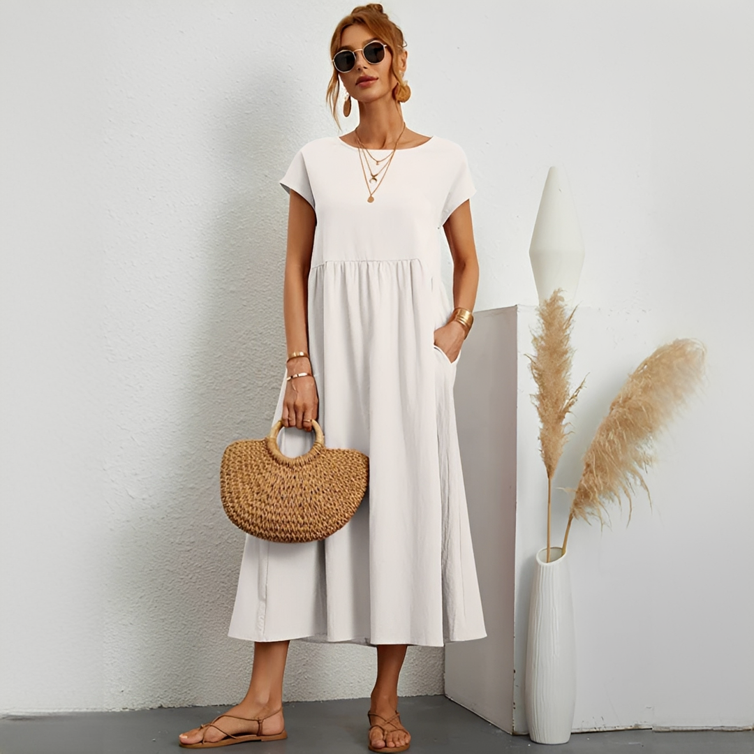 Celestinna - Lässiges Sommerkleid für Frauen