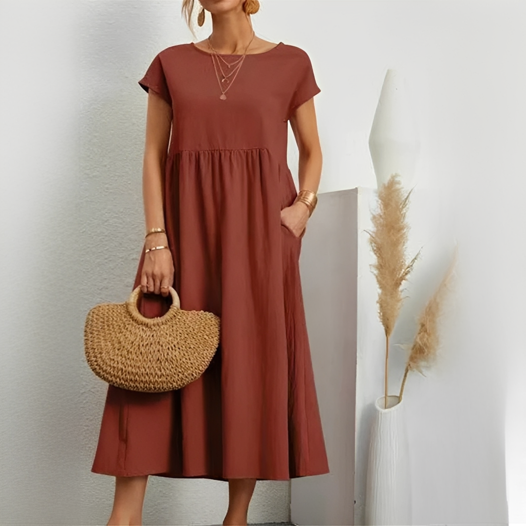 Ginovie - Elegantes Sommerkleid für Damen