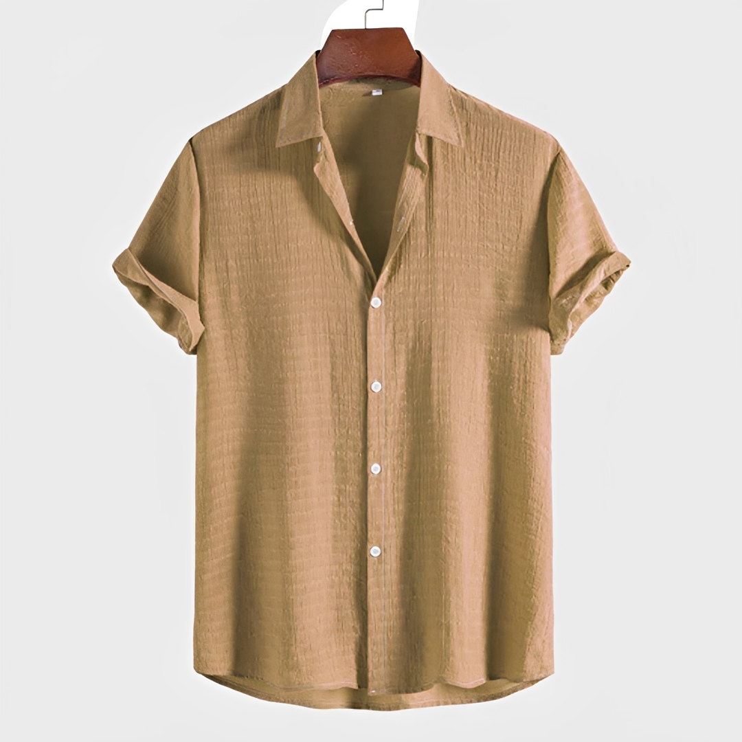 Spencer - Lässiges Polo-Shirt mit Knopfleiste