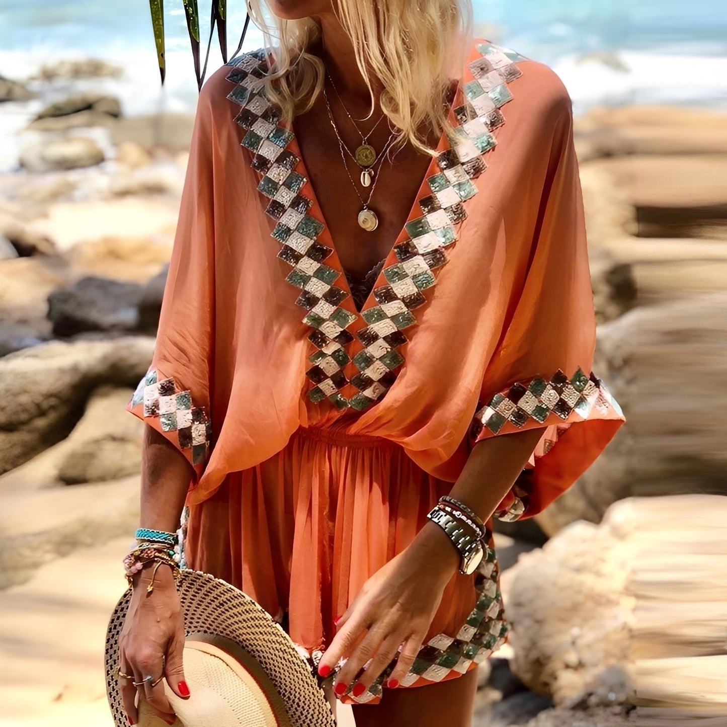 Jenn - Stilvoller Boho-Overall