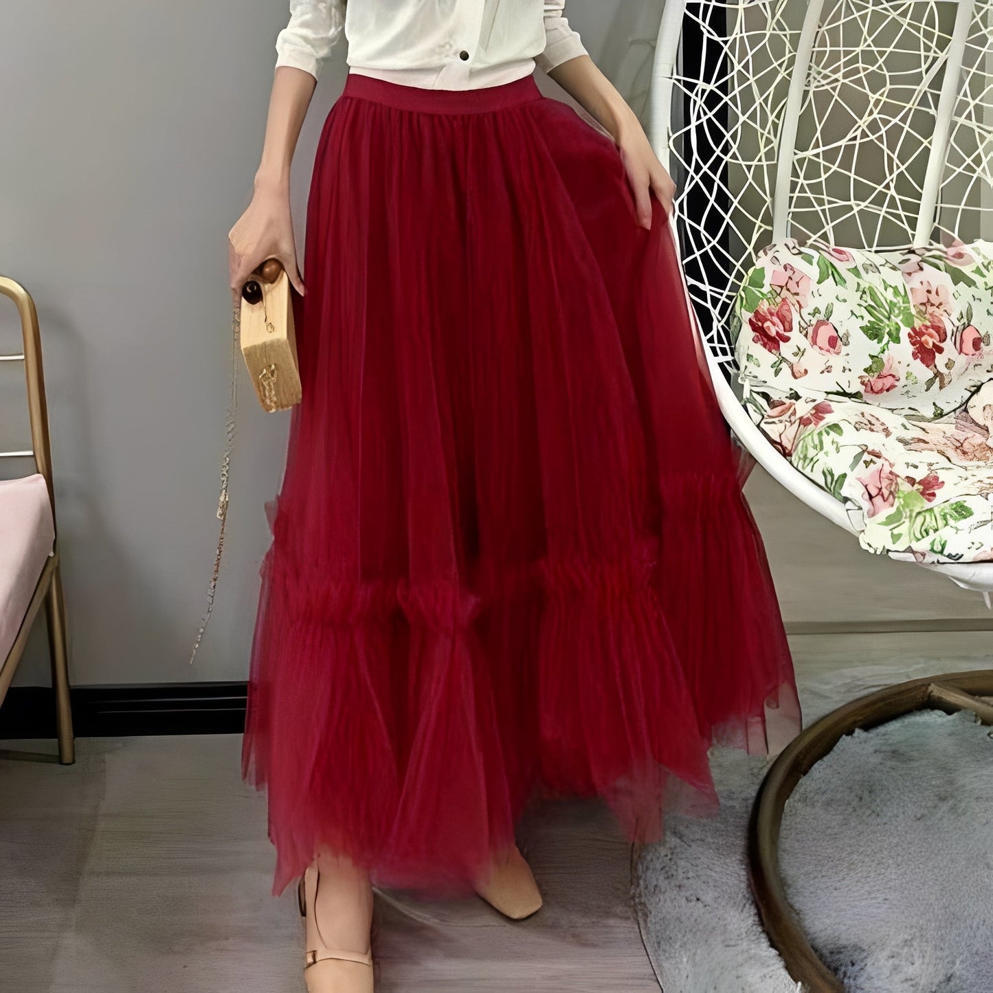 Madeline - Eleganter Damenrock mit Volants