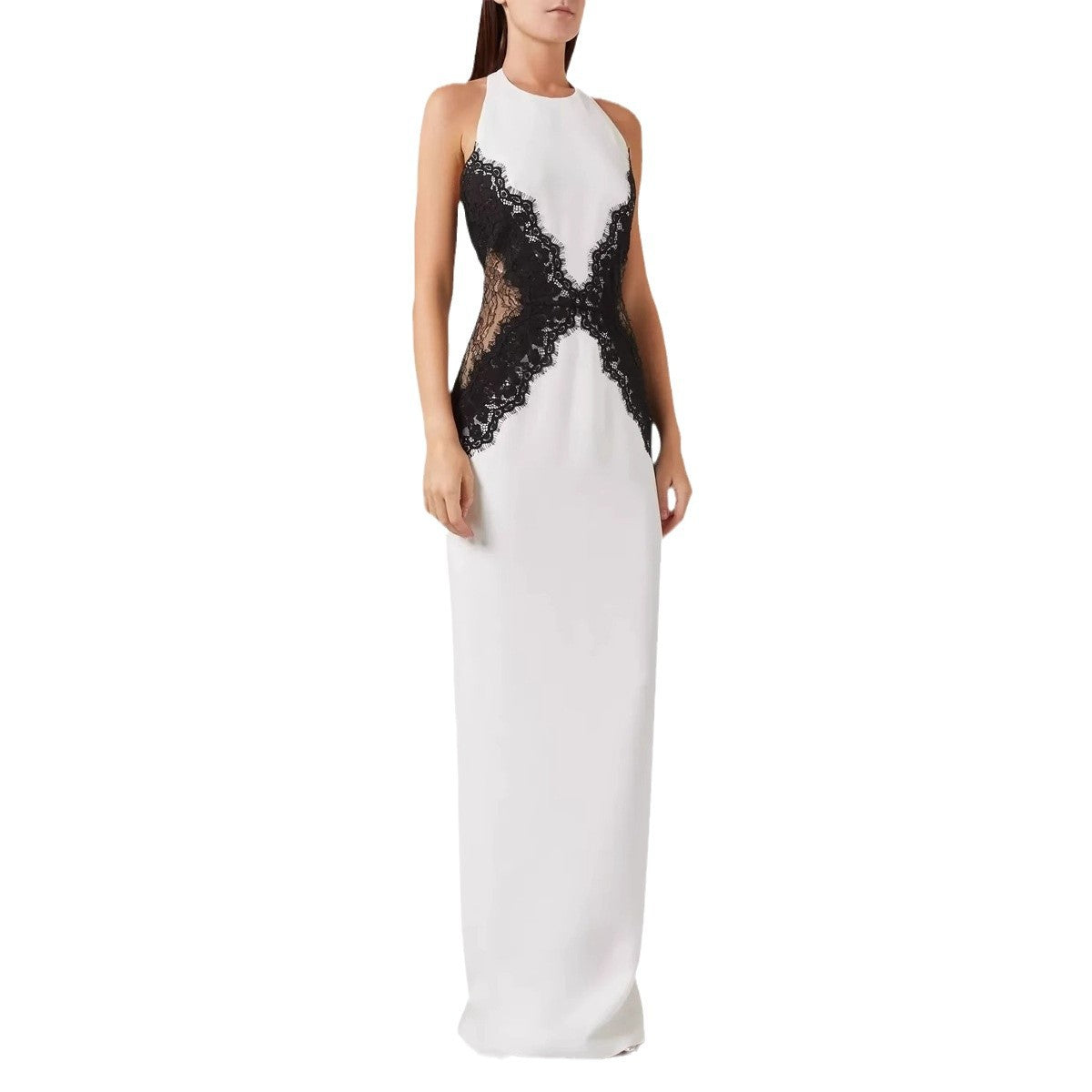 Kathryn - Elegantes Maxikleid mit Halterneck