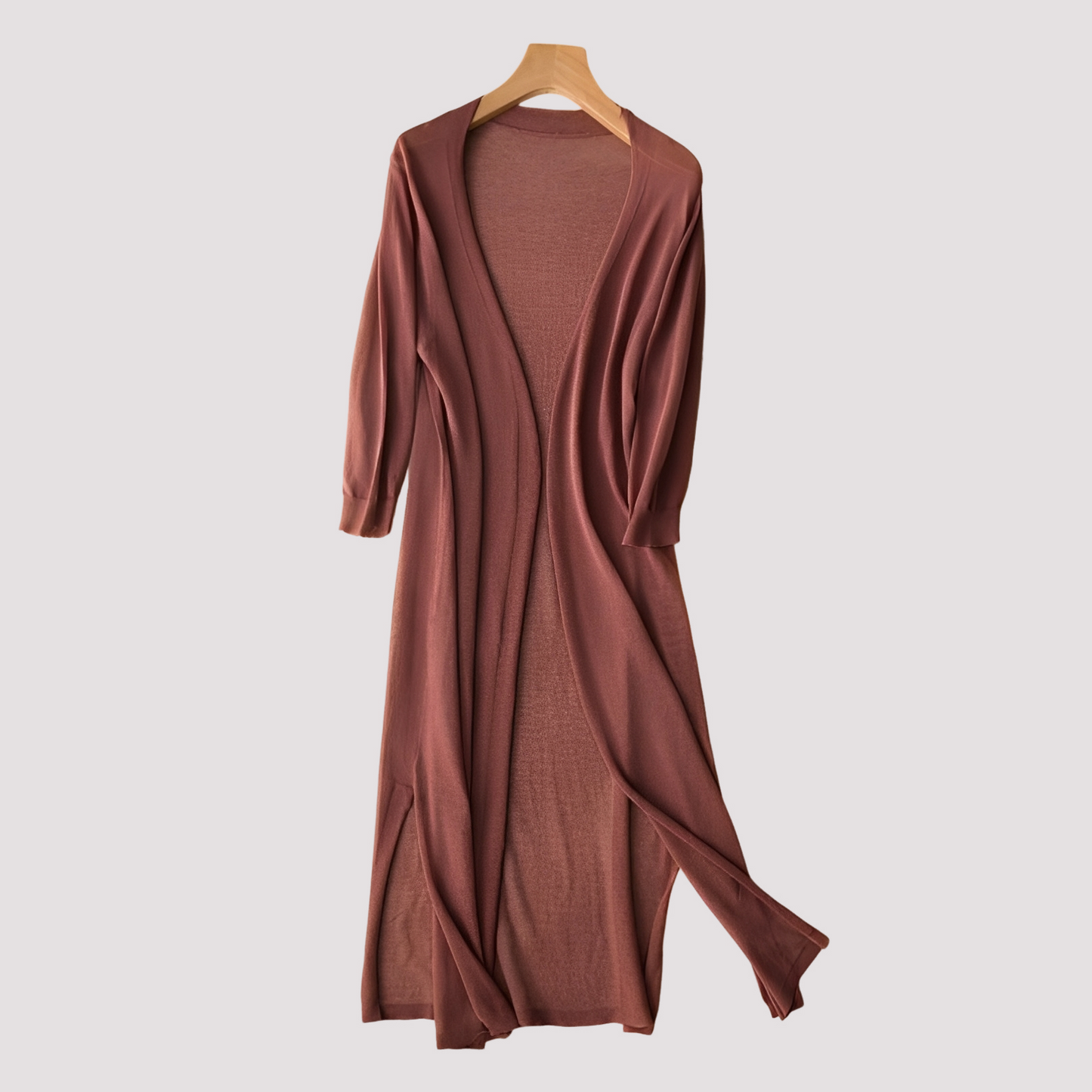 Fannie - Angenehmer langer Damen-Cardigan