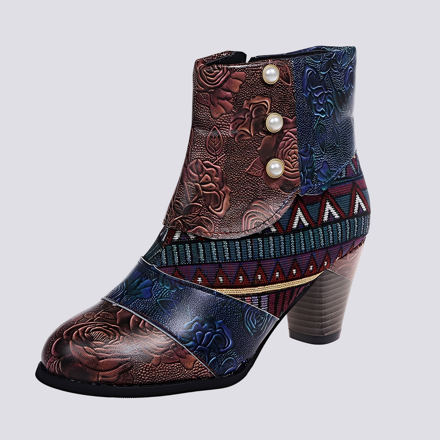 Emma - Farbige Bohemian-Stiefel