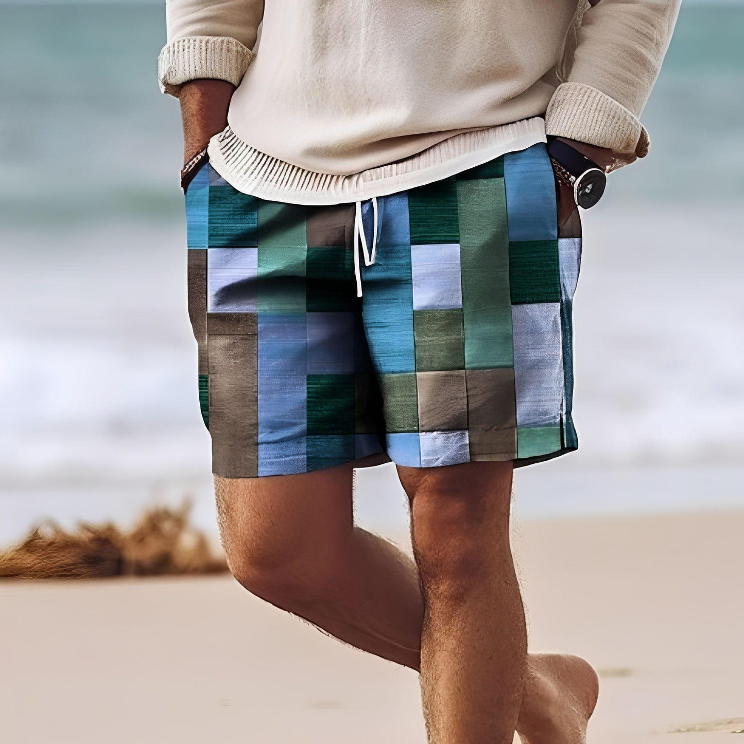 Aidan - Moderne Badeshorts