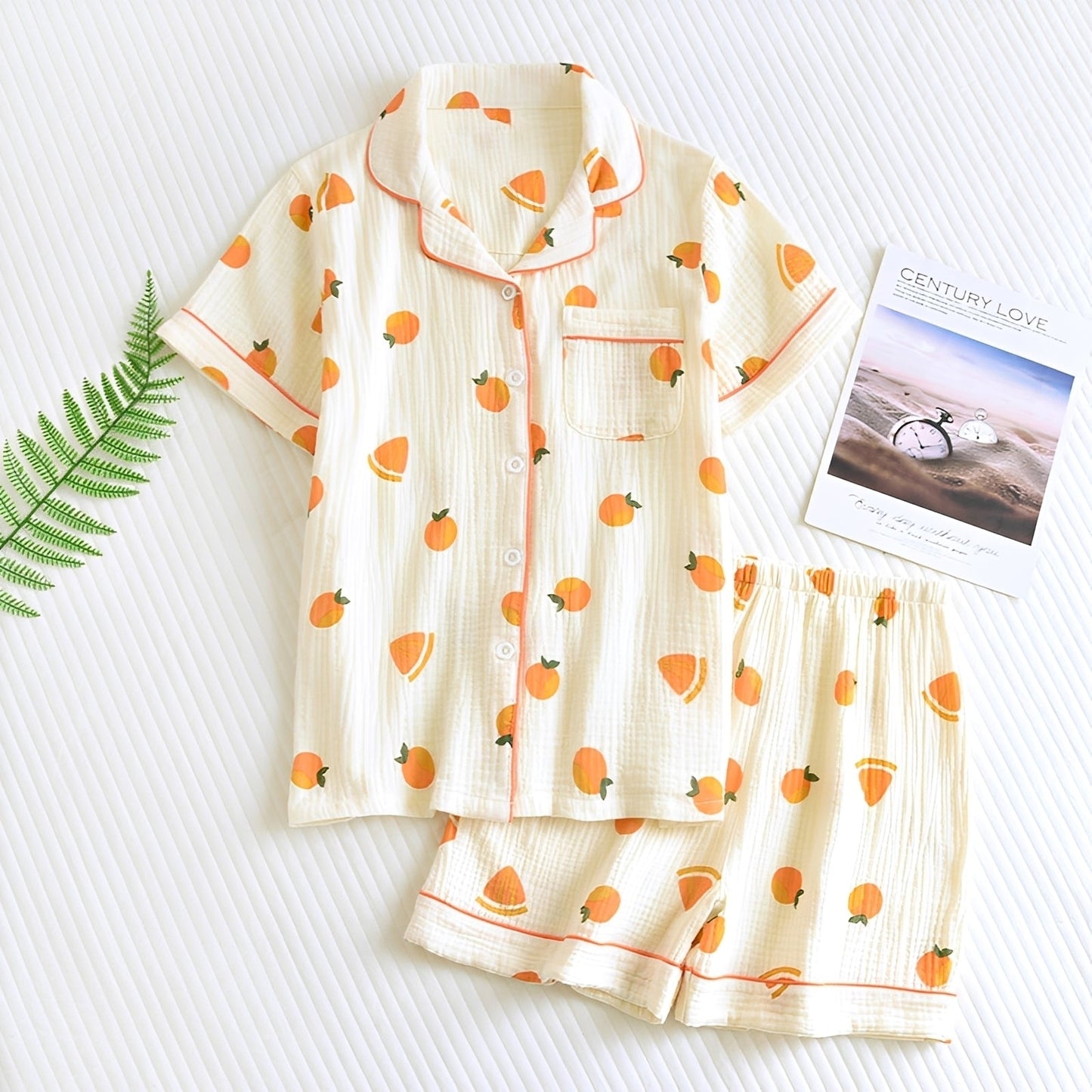 Mariah - Bequemes, Lässiges Pyjama-Set