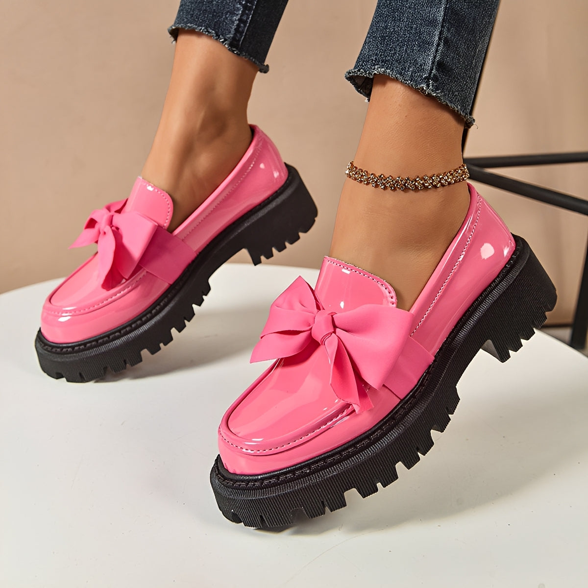Yasir - Stilvolle Loafer mit Schleifendetail