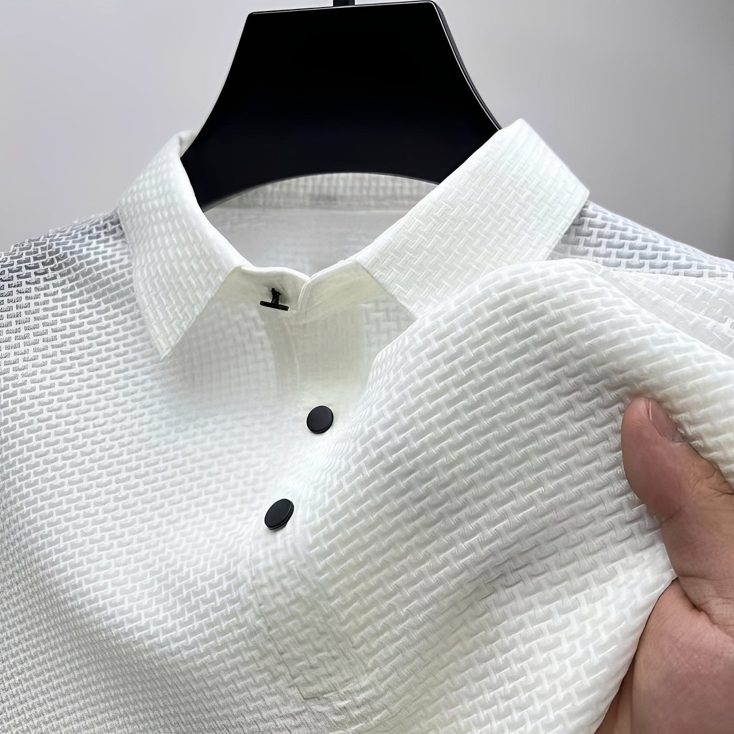 Stan - Elegantes Kurzarm-Poloshirt für Männer