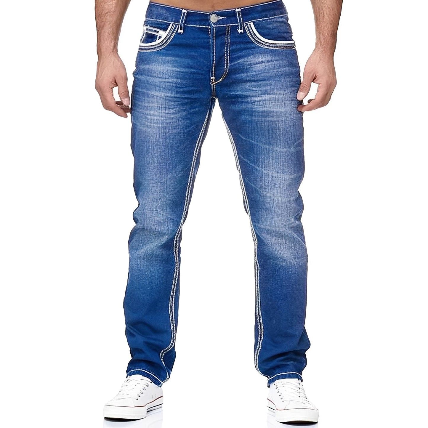Andy - Zeitgemäße Herrenjeans im Used-Look