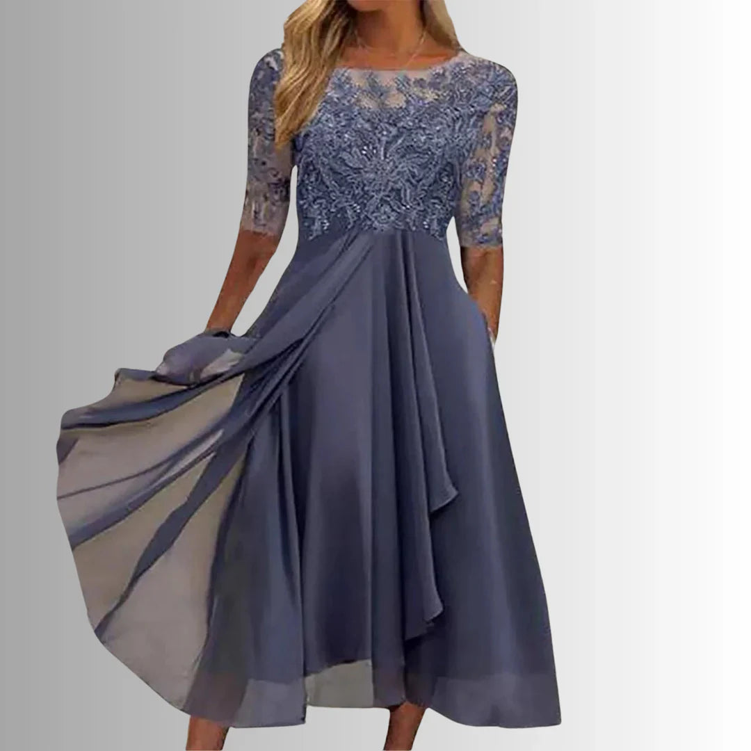 Rhonda - Stilvolles Damen-Spitzenkleid