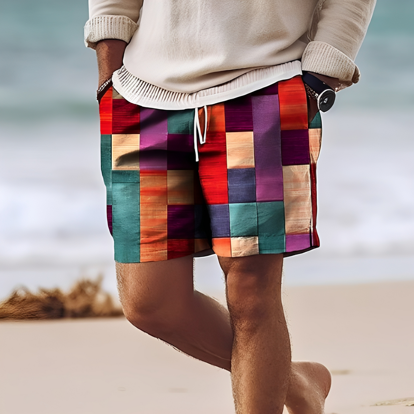 Aidan - Moderne Badeshorts