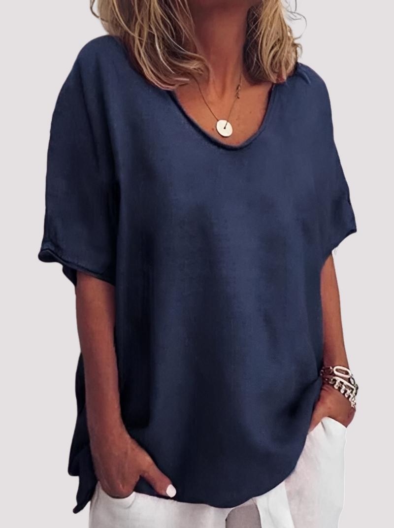 Joanne - Locker geschnittene Damenbluse