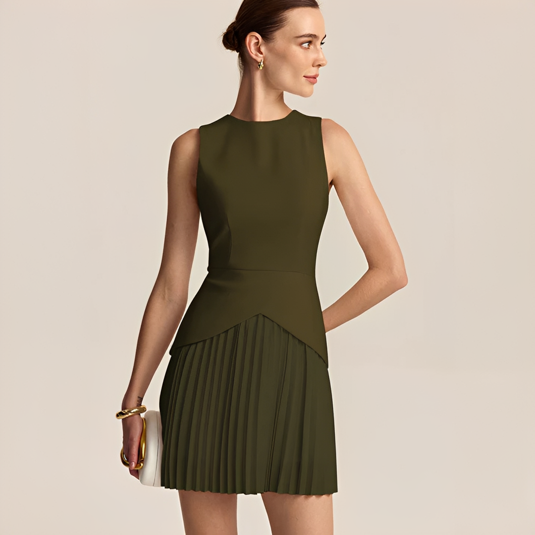 Zetian - Falten-Minikleid