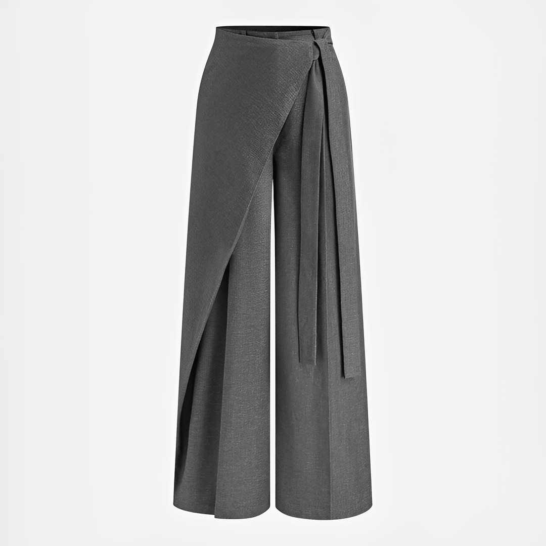 Leilani - Asymmetrische weite Bein Hosen