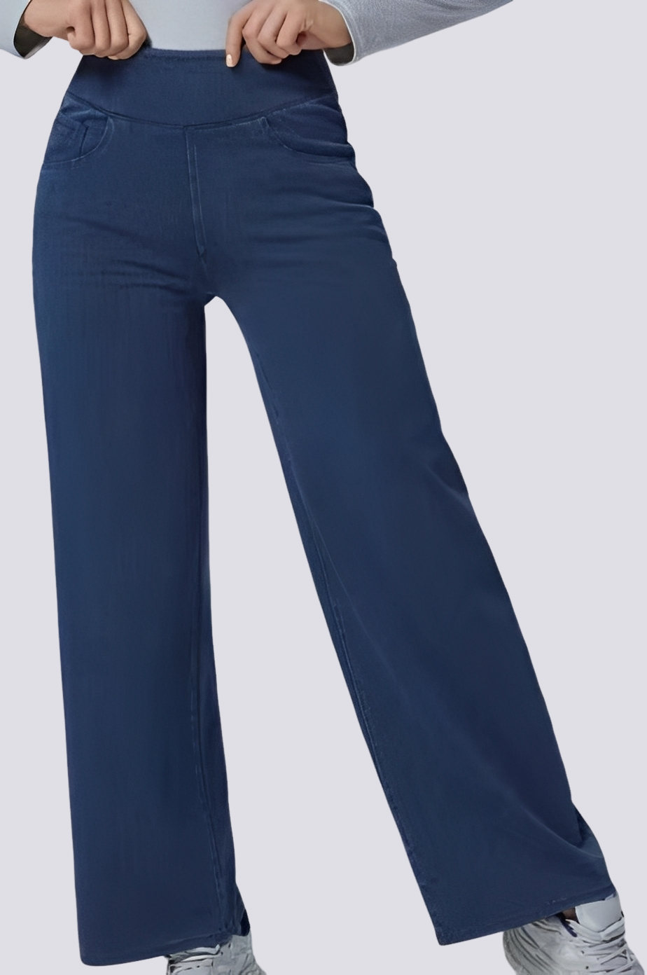 Carrie - Stylische Hose mit Hohem Bund