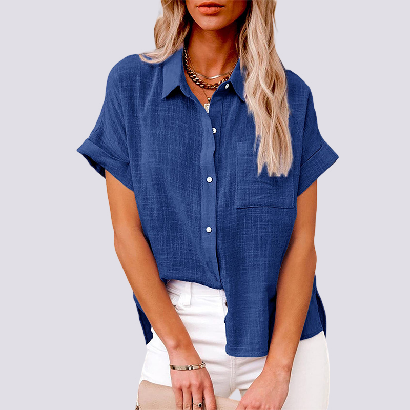 Nicole - Kurzarmshirt mit Tasche