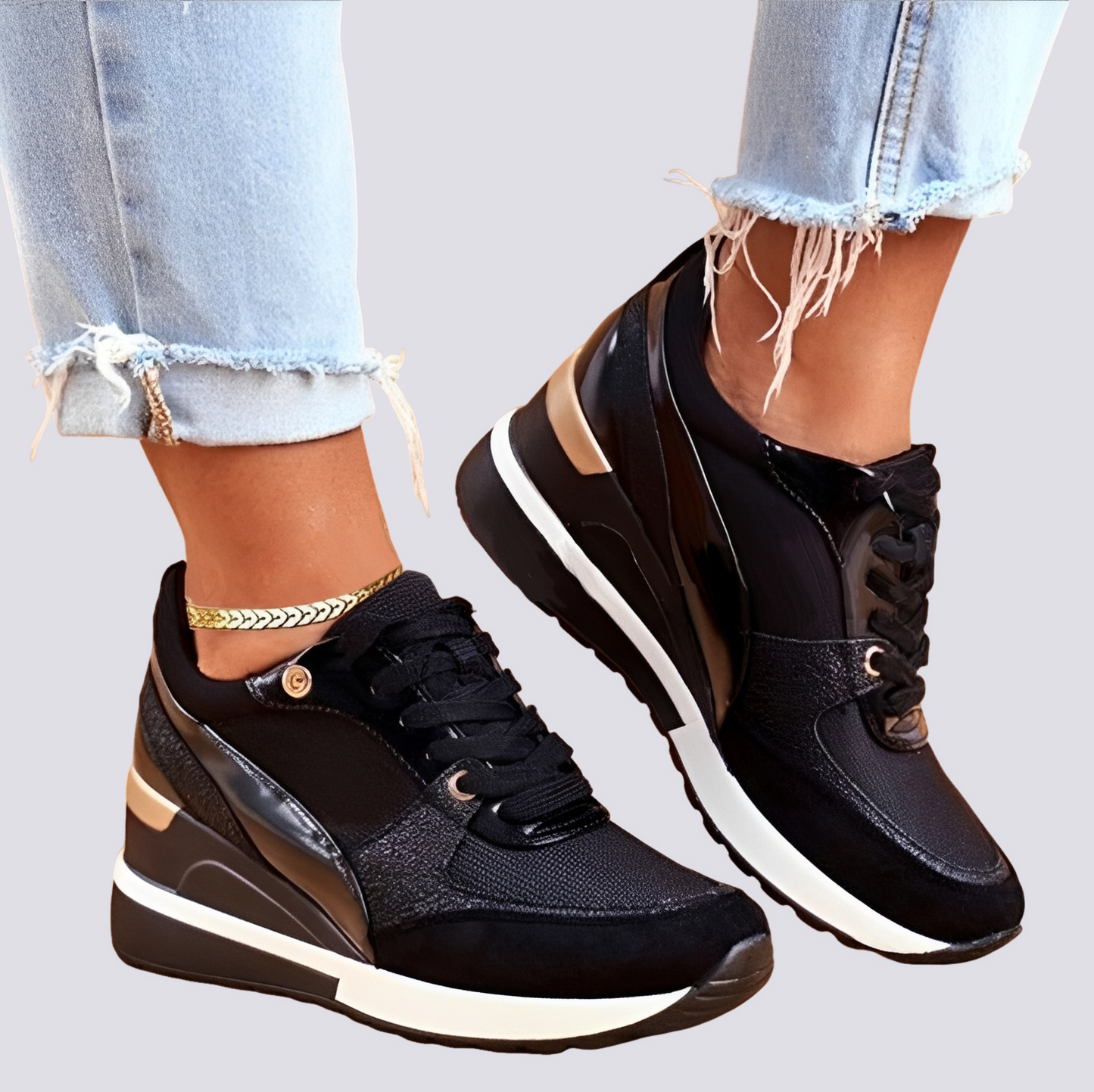 Demi - Trendige Plateau-Sneaker