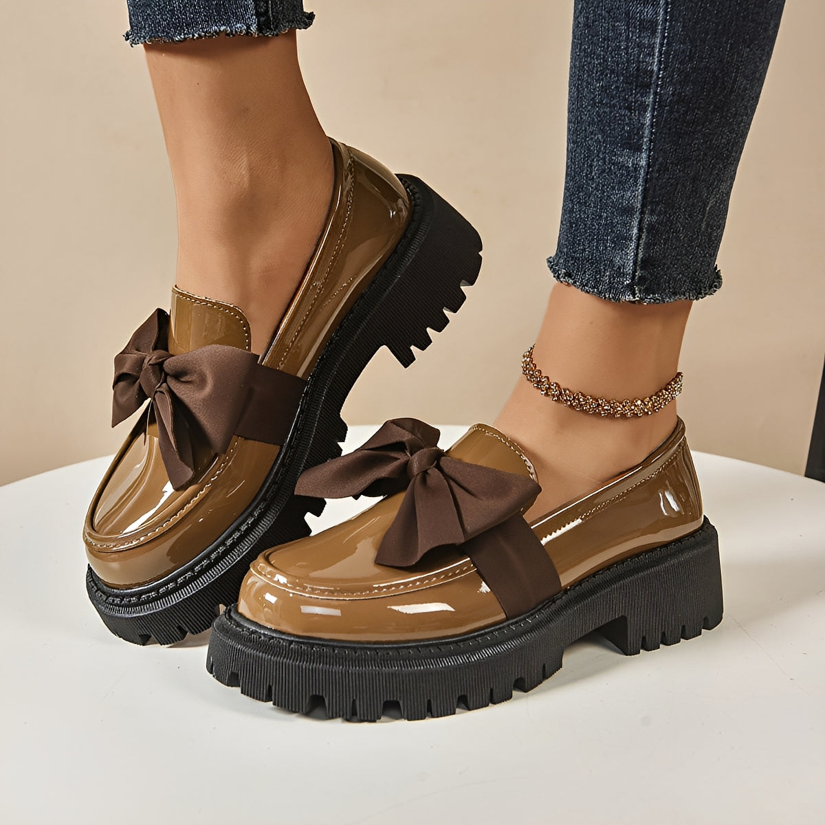 Yasir - Stilvolle Loafer mit Schleifendetail