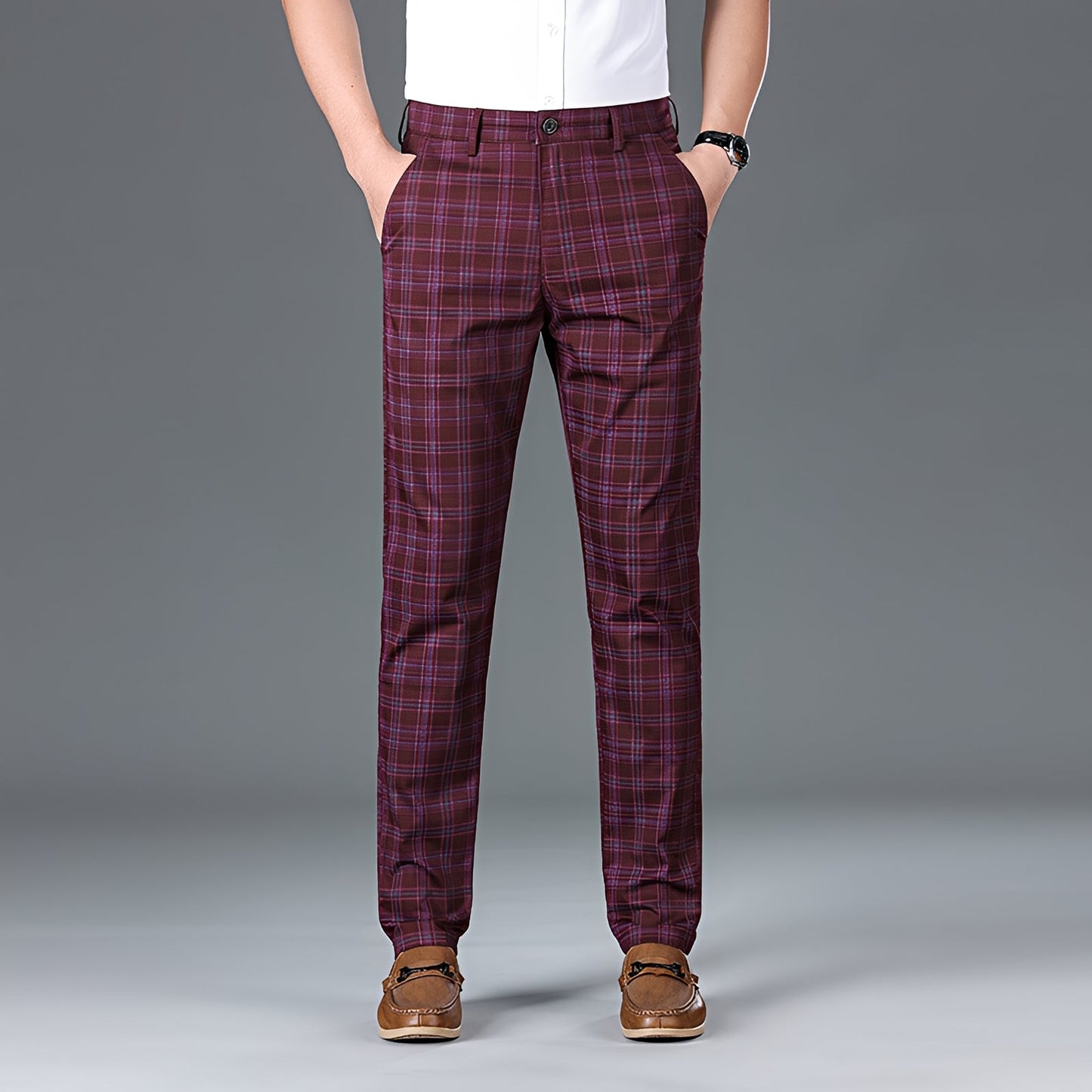Myers - Bequeme Hose mit Karomuster