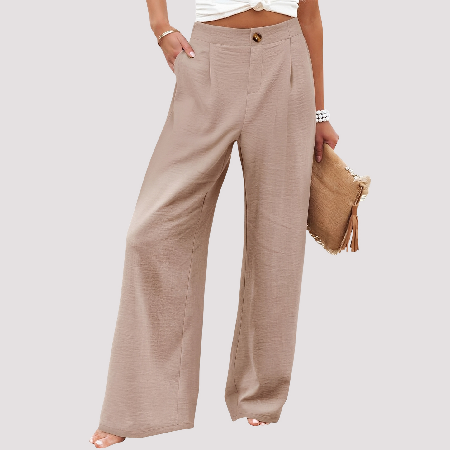 Helen - Weit geschnittene Damenhose im entspannten Stil