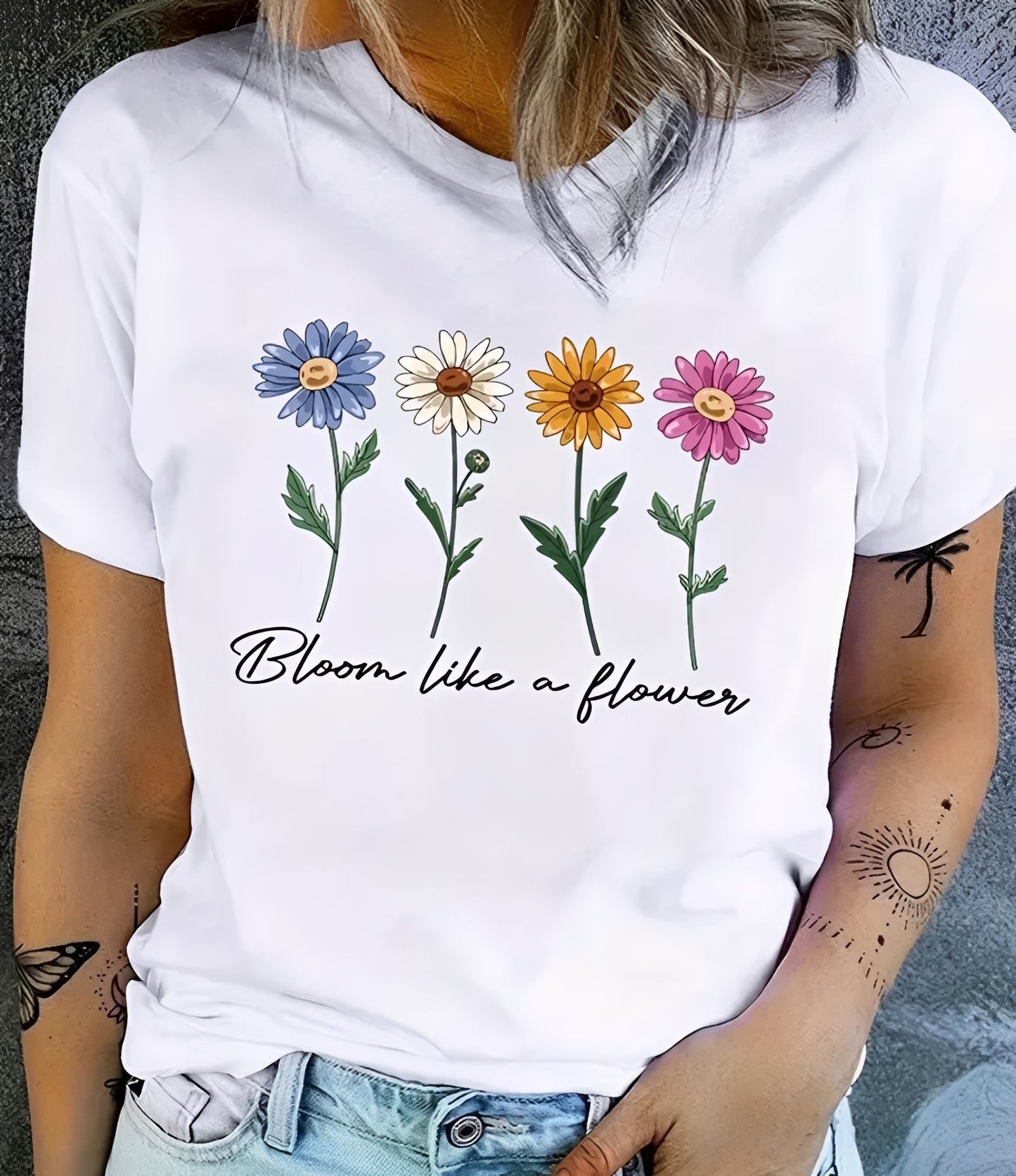 Julia - Trendiges bedrucktes Damen-T-Shirt