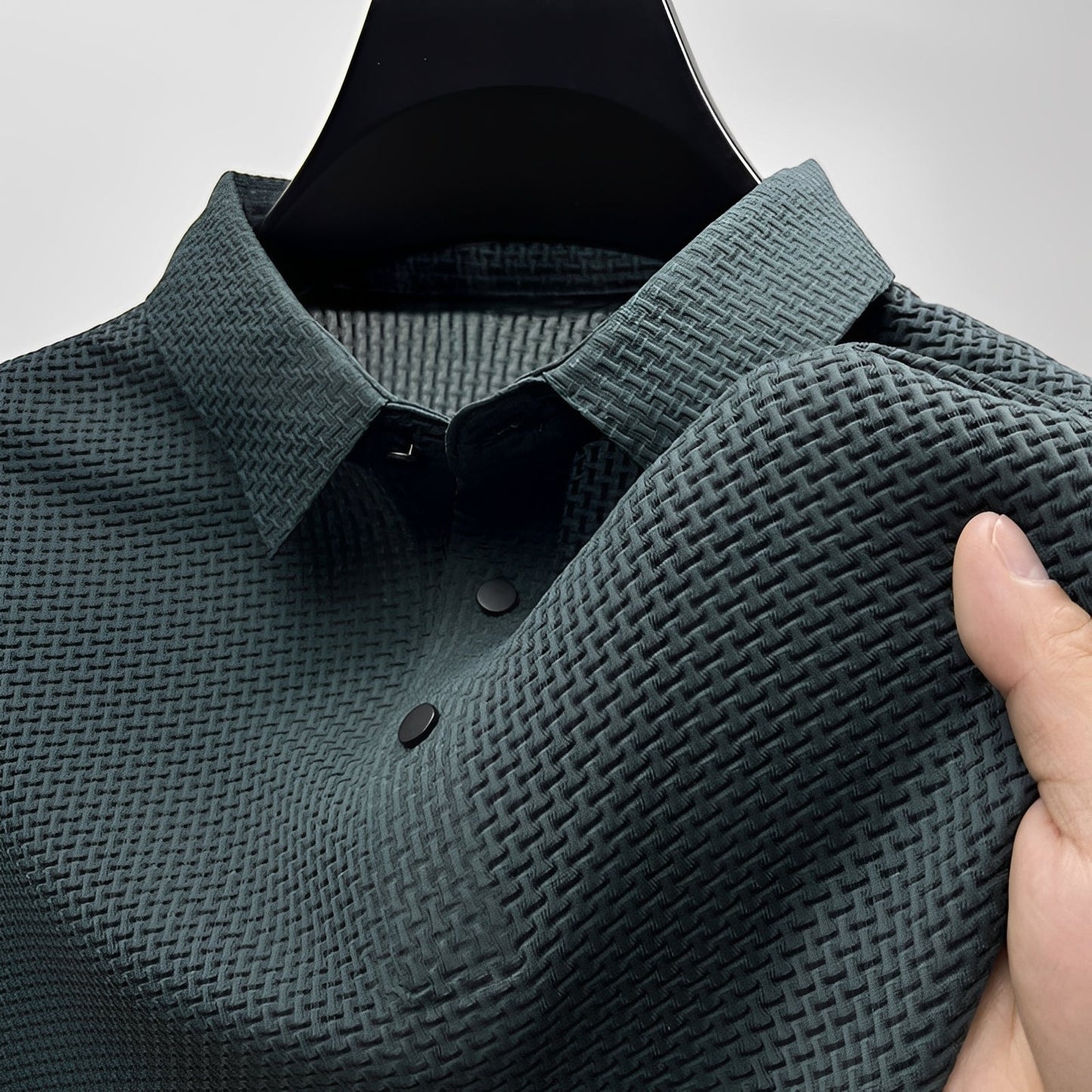 Stan - Elegantes Kurzarm-Poloshirt für Männer