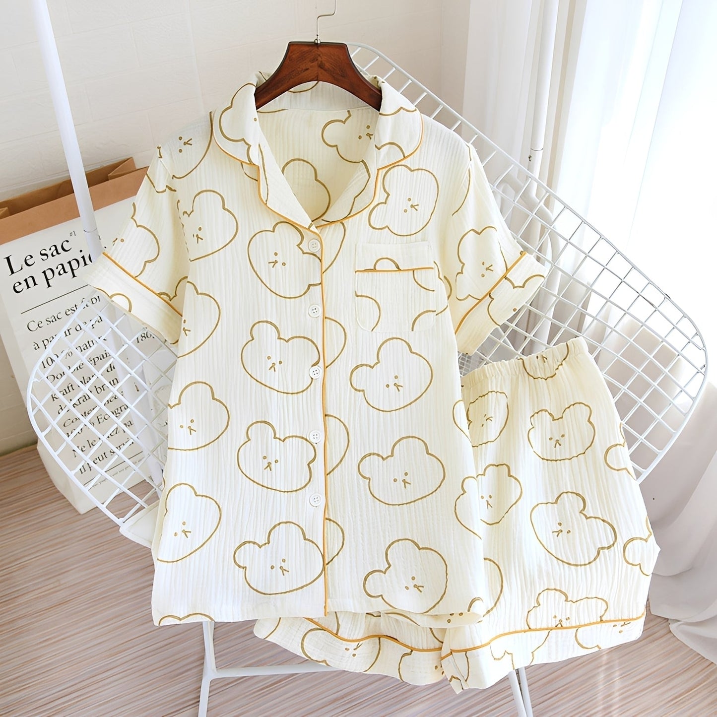 Mariah - Bequemes, Lässiges Pyjama-Set