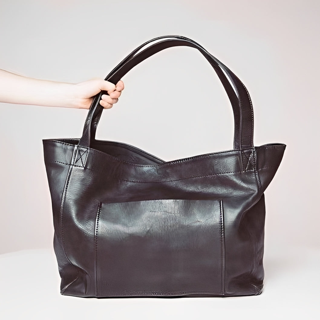 Davina - Große Schultertasche im klassischen Design