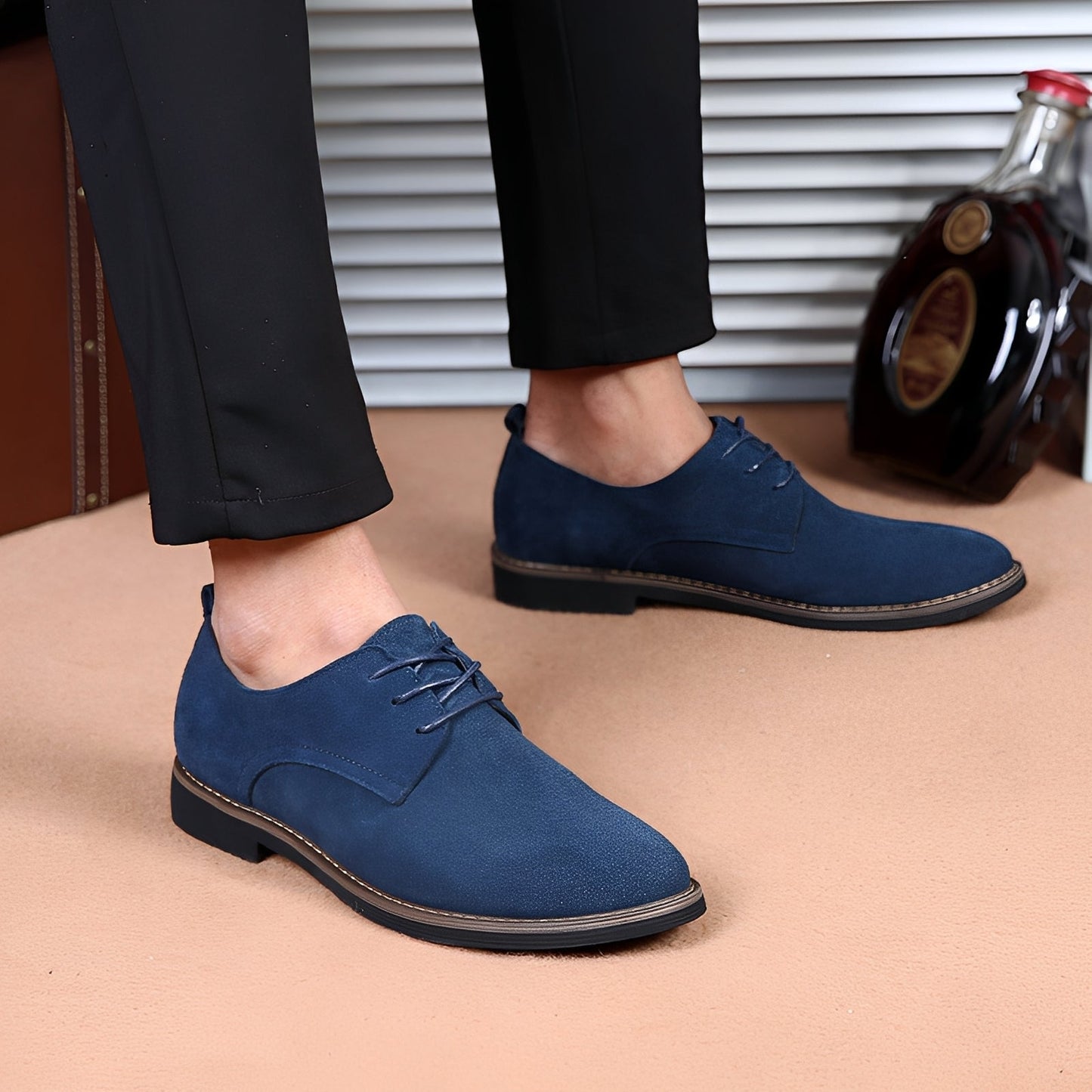 John - Elegante, strapazierfähige Herrenschnürschuhe