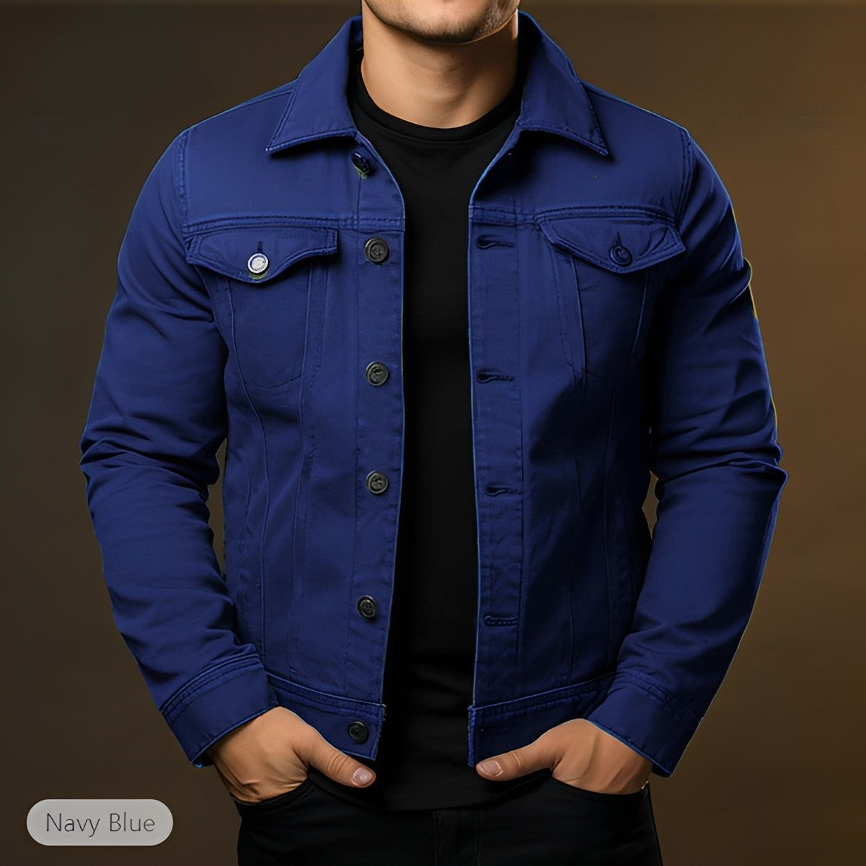 Leroy - Stilvolle Herren-Jeansjacke