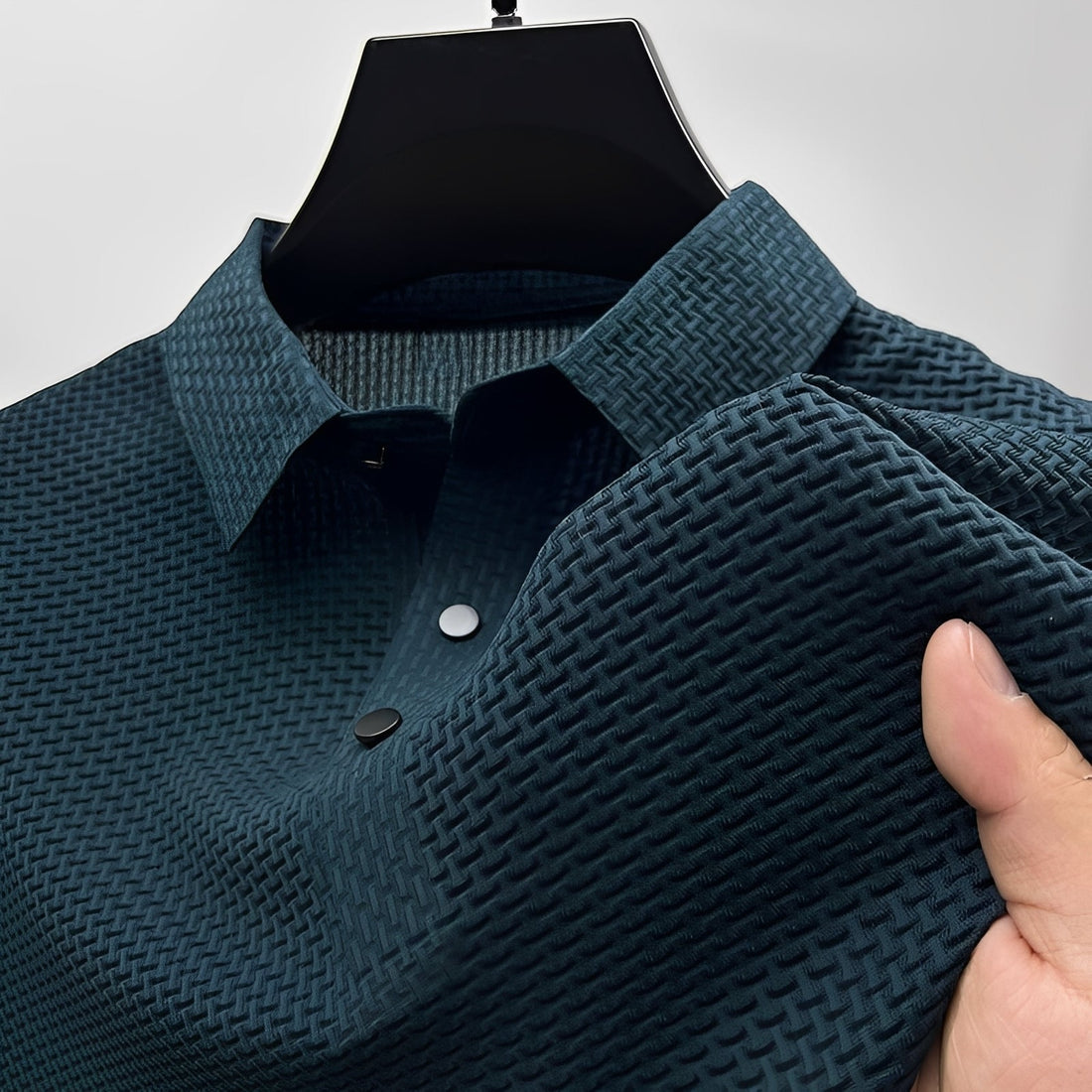 Stan - Elegantes Kurzarm-Poloshirt für Männer