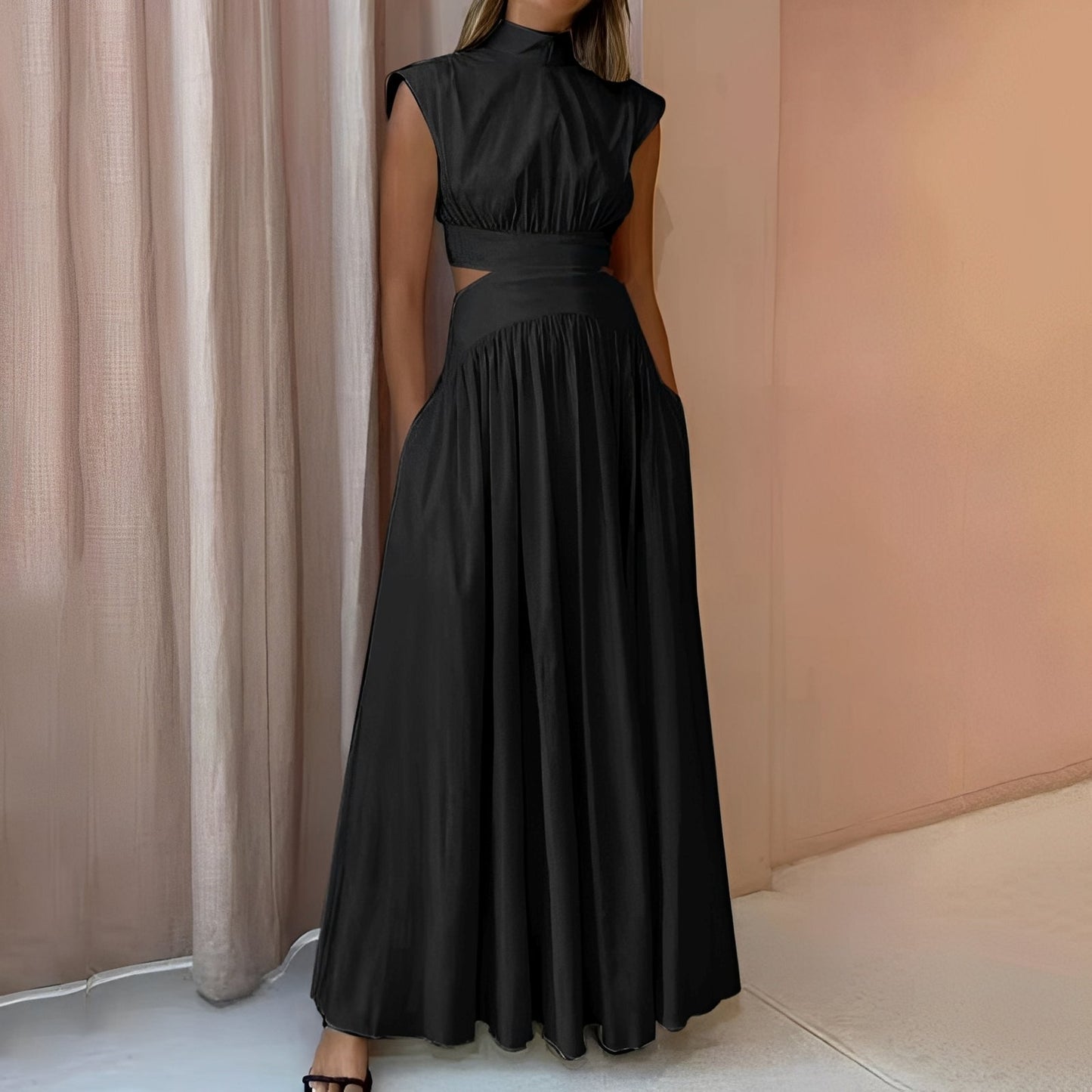 Isabella - Elegantes ärmelloses Kleid