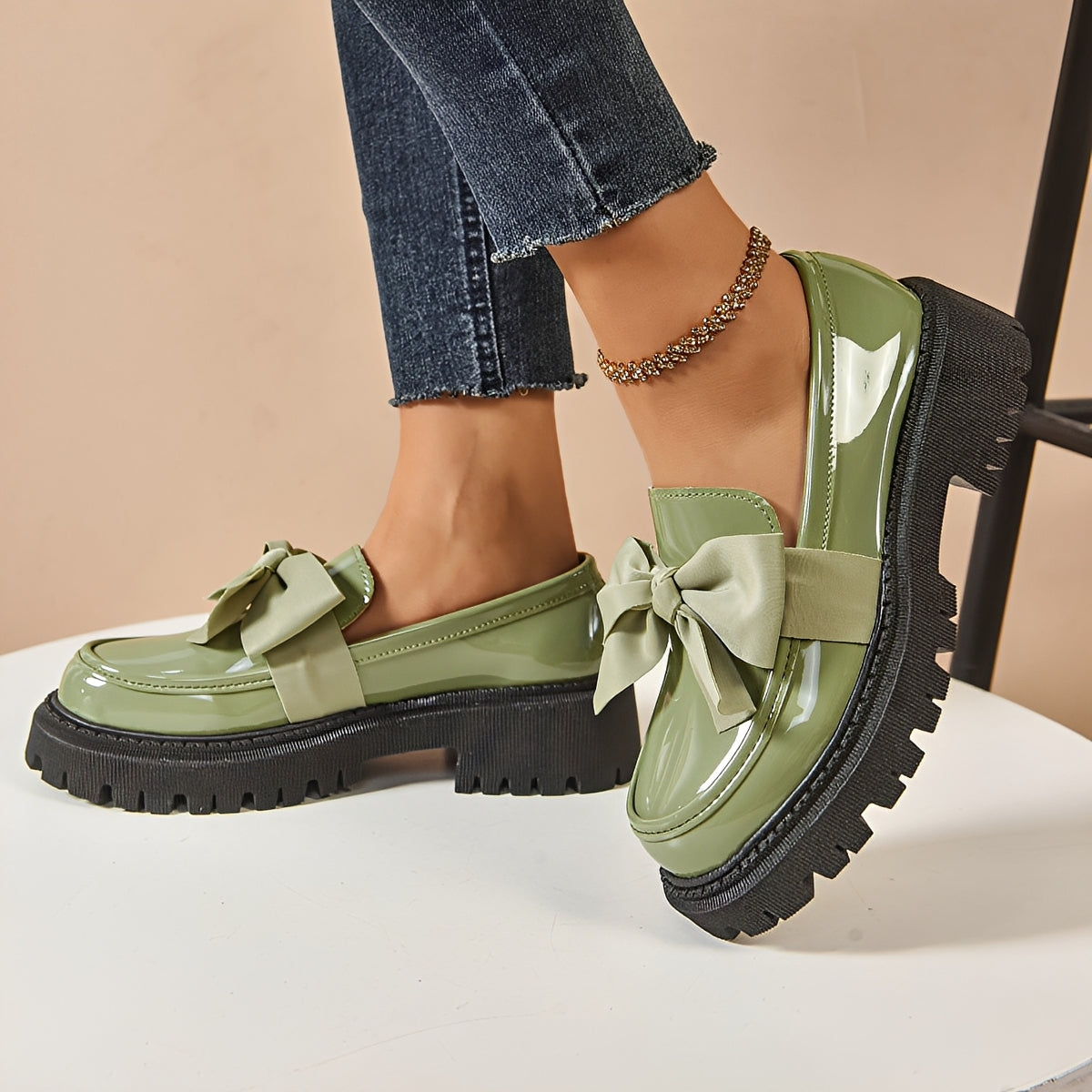 Yasir - Stilvolle Loafer mit Schleifendetail