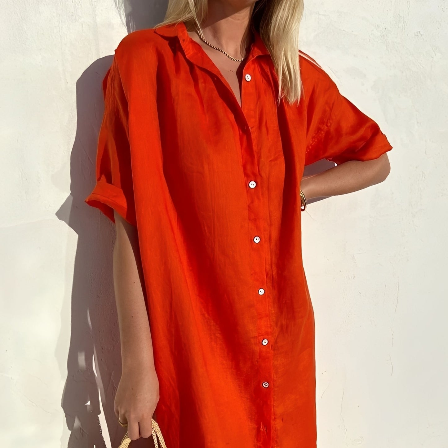 Daniella - Komfortables, locker geschnittenes Kleid