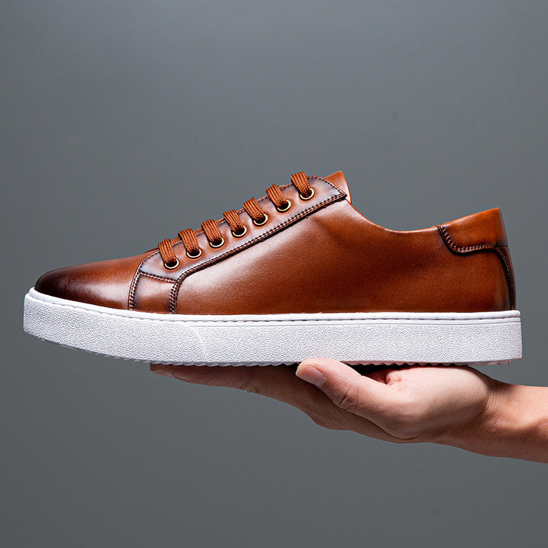 Dominik - Freizeitsneaker mit gebürstetem Aussehen