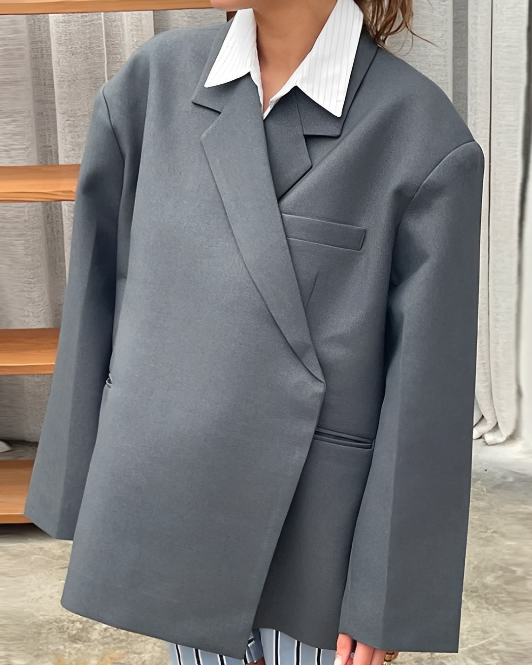 Carolyn - Bequemer und weit geschnittener Blazer