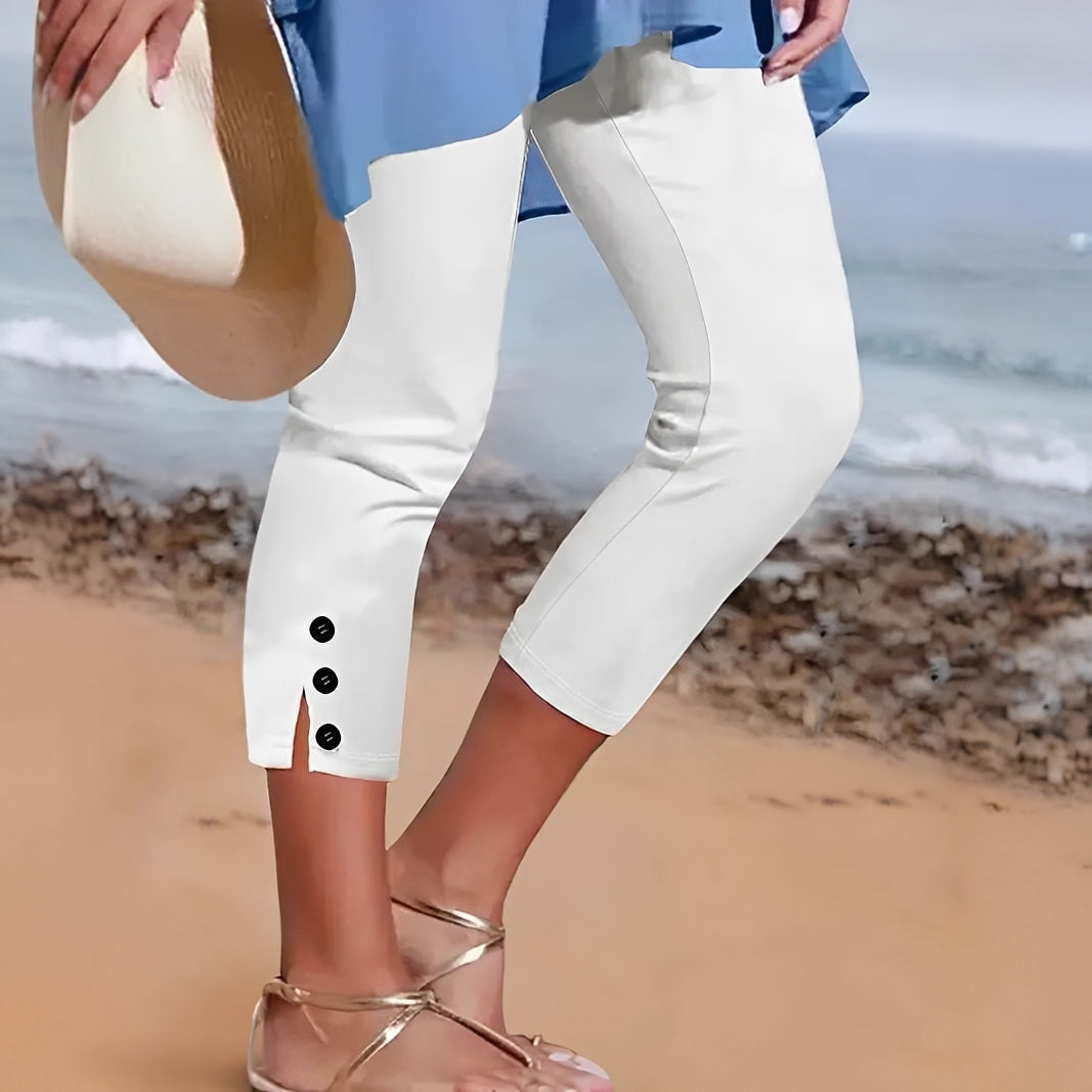 Catrin - Stylische Hose mit verkürzter Länge