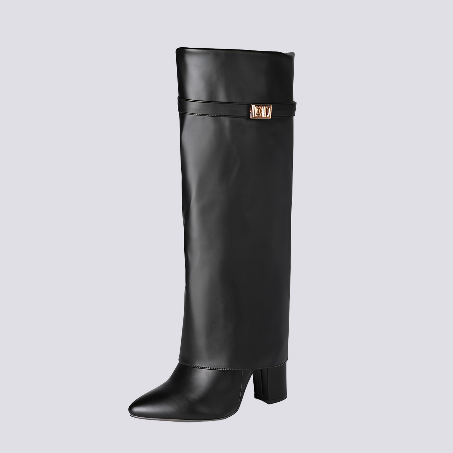 Jacqueline - Elegante Stiefel mit Blockabsatz