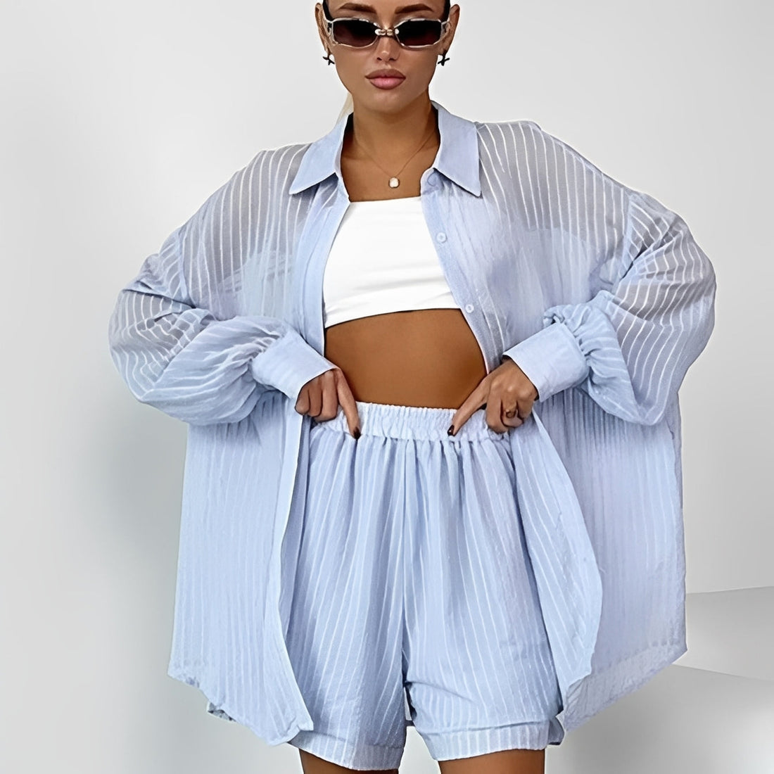 Sally - Bequemes Damen-Zweiteiler-Set