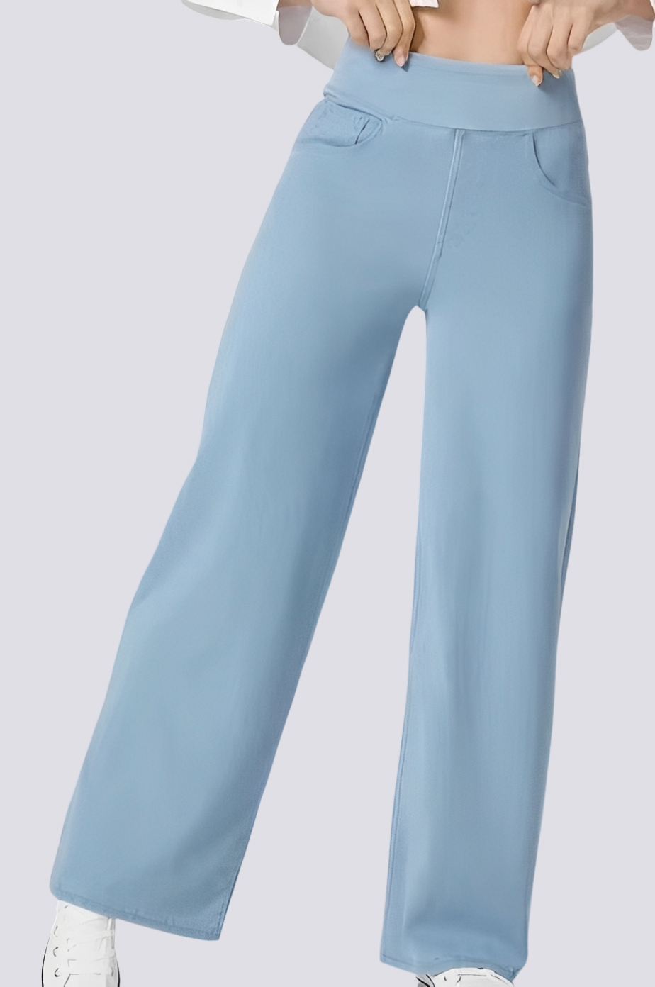 Carrie - Stylische Hose mit Hohem Bund