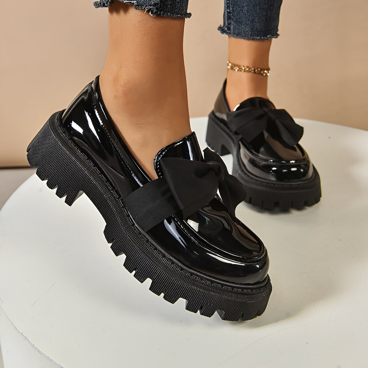 Yasir - Stilvolle Loafer mit Schleifendetail
