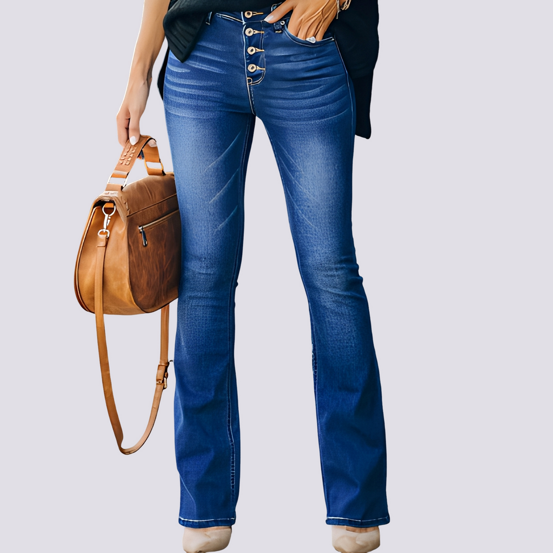 Rosie – Schlagjeans für Damen – für einen entspannten Alltagslook