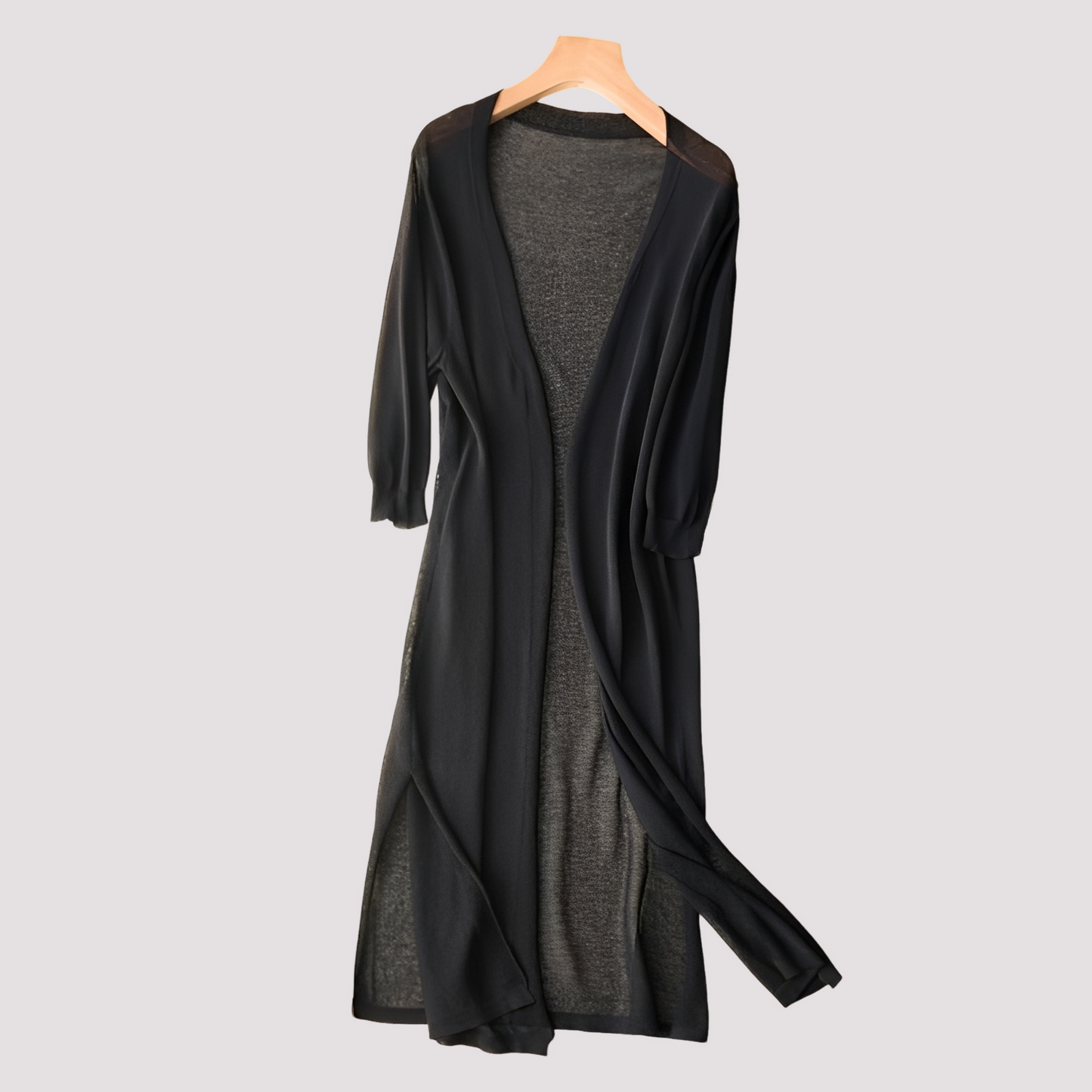 Fannie - Angenehmer langer Damen-Cardigan