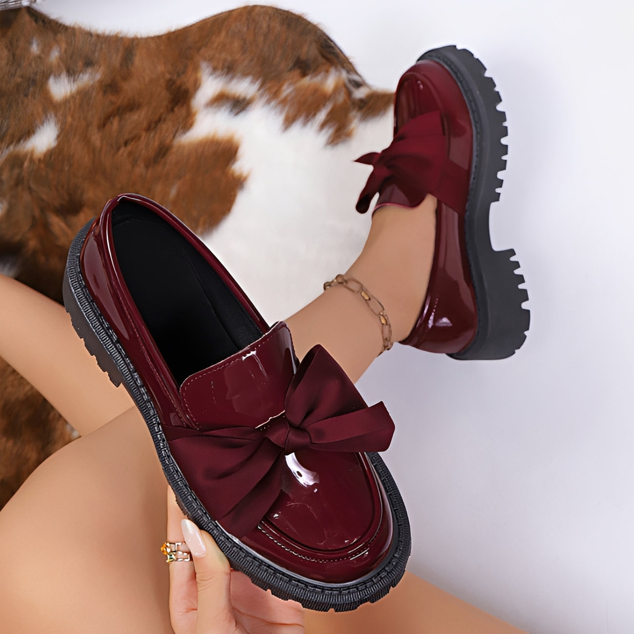 Yasir - Stilvolle Loafer mit Schleifendetail